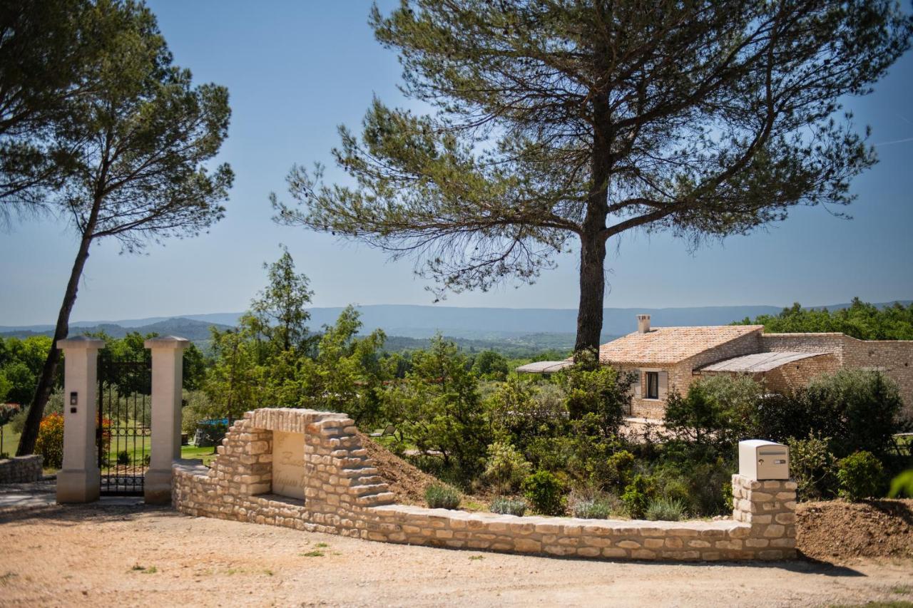 Bastide Toujours Dimanche, Maison De Vacances Avec Vue & Piscine Privee Gordes Dış mekan fotoğraf