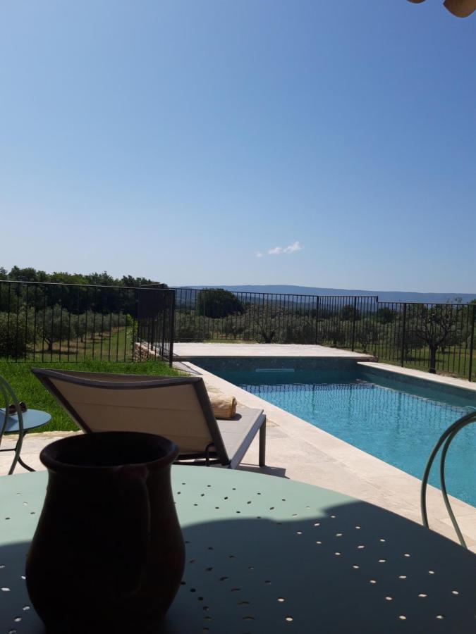 Bastide Toujours Dimanche, Maison De Vacances Avec Vue & Piscine Privee Gordes Dış mekan fotoğraf