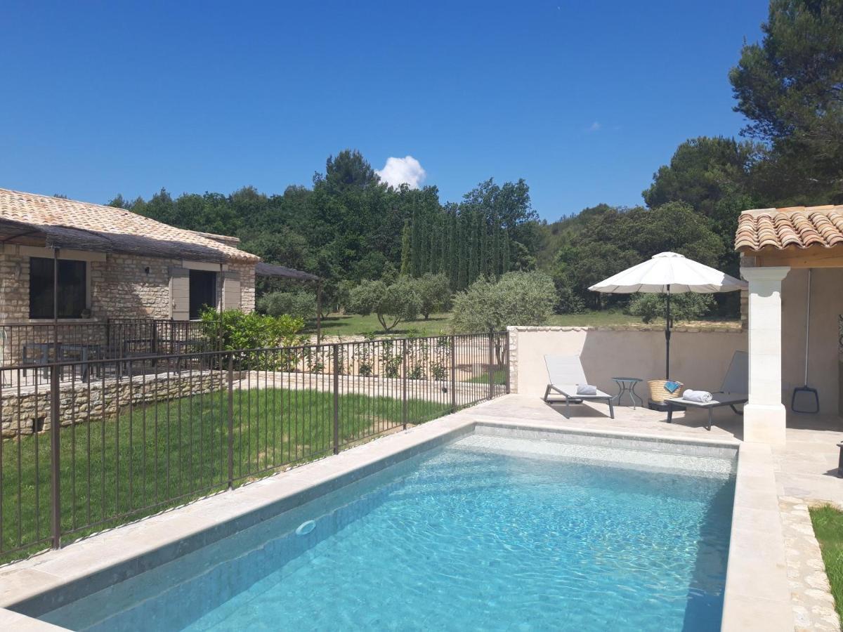 Bastide Toujours Dimanche, Maison De Vacances Avec Vue & Piscine Privee Gordes Dış mekan fotoğraf