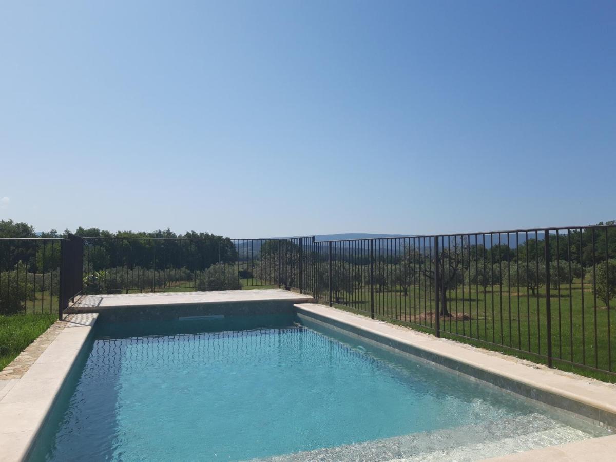 Bastide Toujours Dimanche, Maison De Vacances Avec Vue & Piscine Privee Gordes Dış mekan fotoğraf