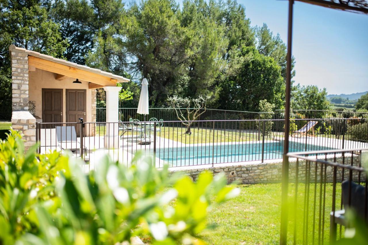 Bastide Toujours Dimanche, Maison De Vacances Avec Vue & Piscine Privee Gordes Dış mekan fotoğraf