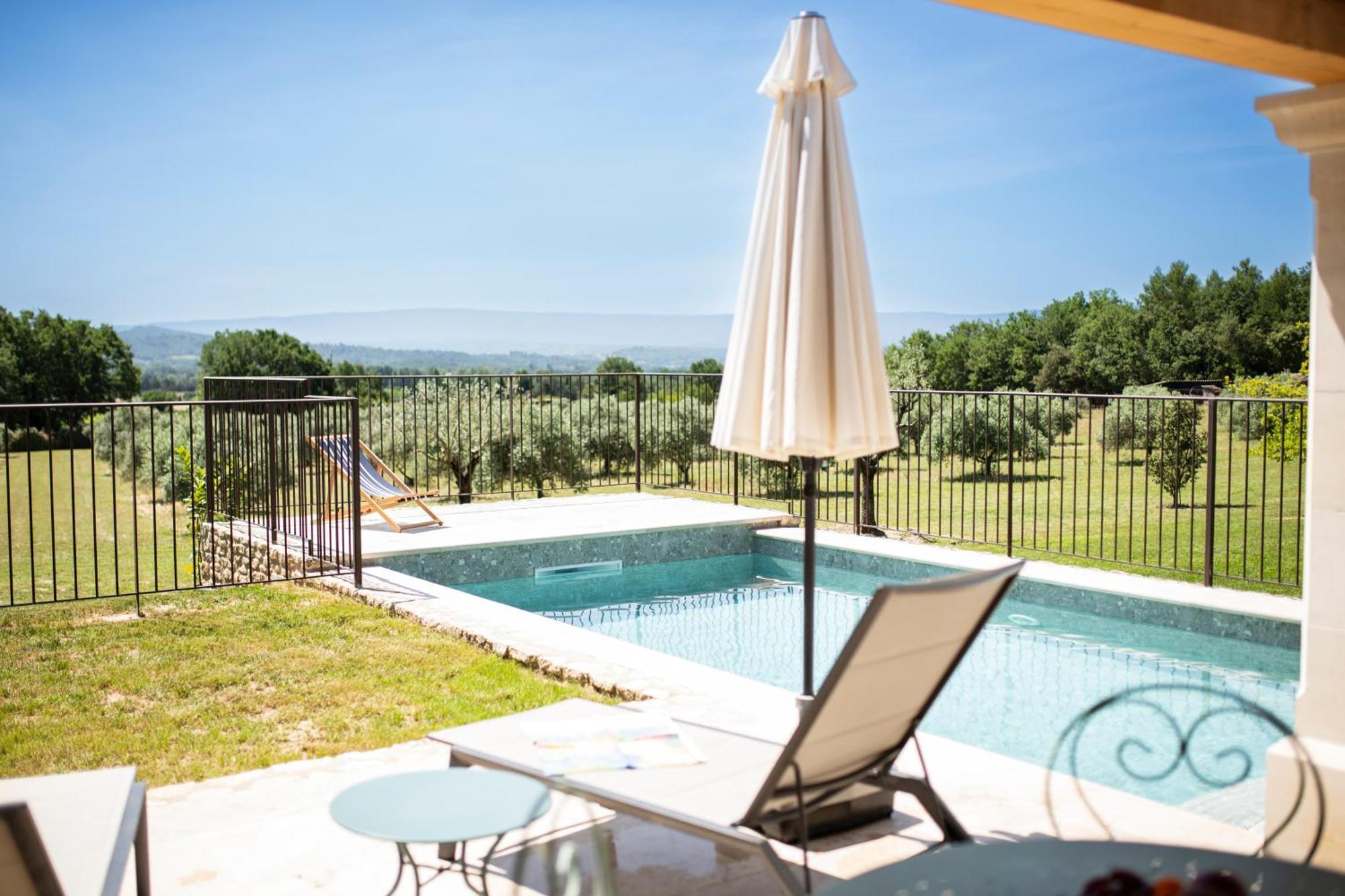 Bastide Toujours Dimanche, Maison De Vacances Avec Vue & Piscine Privee Gordes Dış mekan fotoğraf