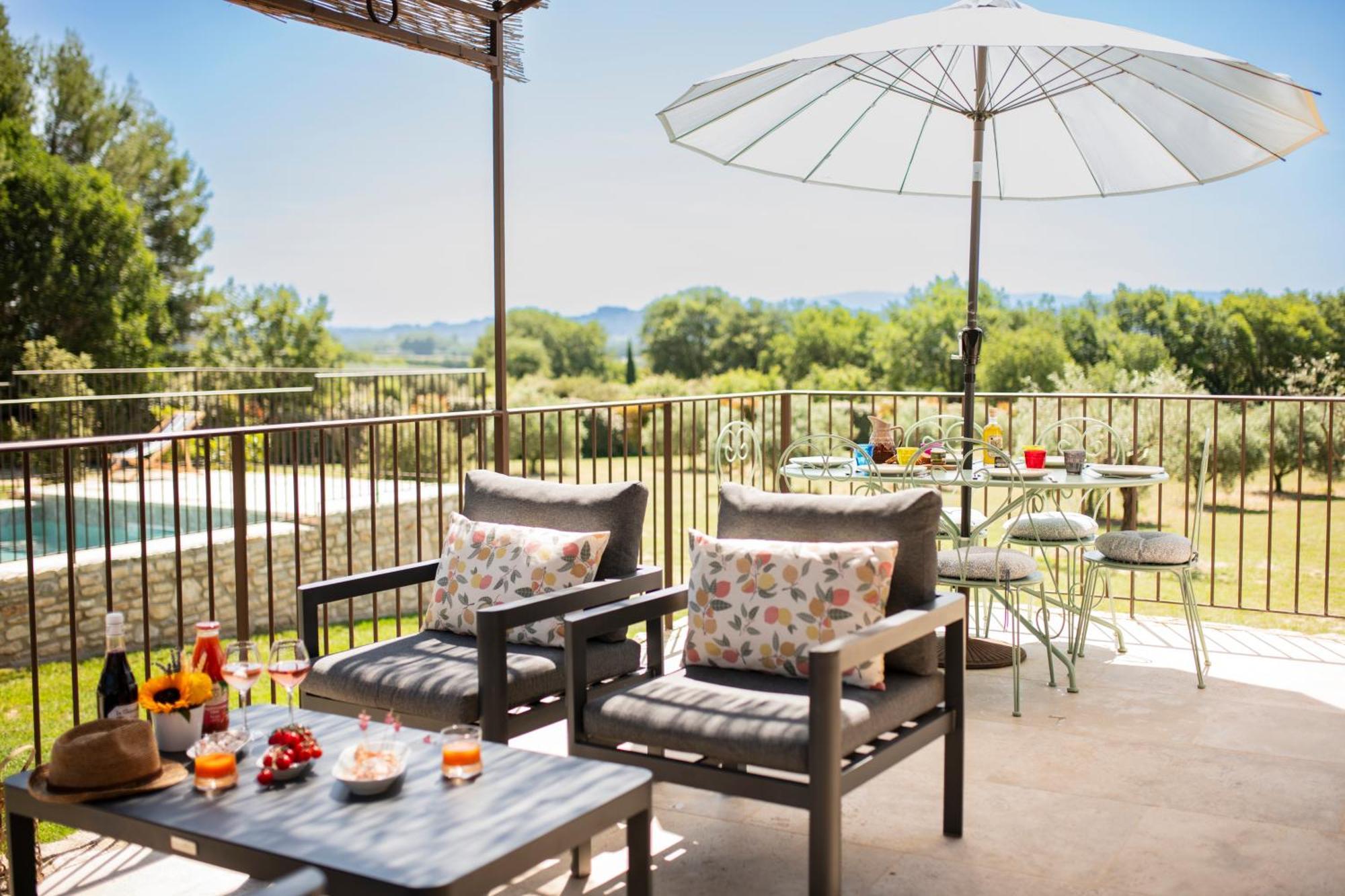 Bastide Toujours Dimanche, Maison De Vacances Avec Vue & Piscine Privee Gordes Dış mekan fotoğraf