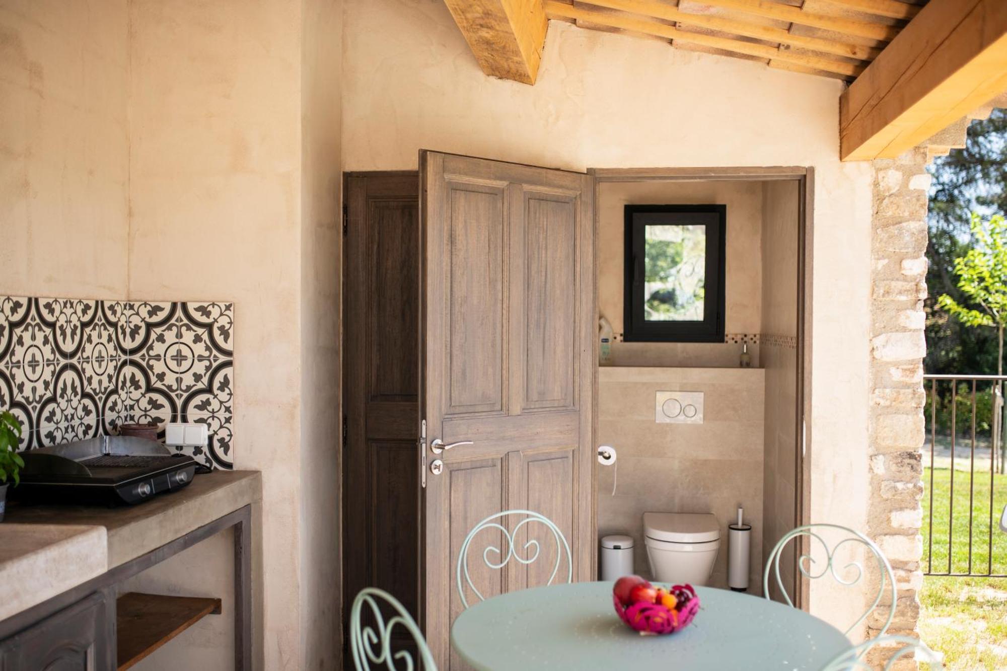 Bastide Toujours Dimanche, Maison De Vacances Avec Vue & Piscine Privee Gordes Dış mekan fotoğraf